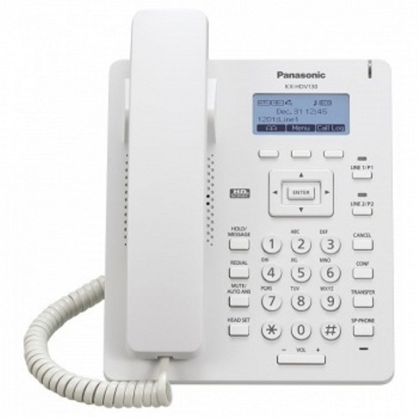 IP ტელეფონი PANASONIC KX-HDV130RU WHITE