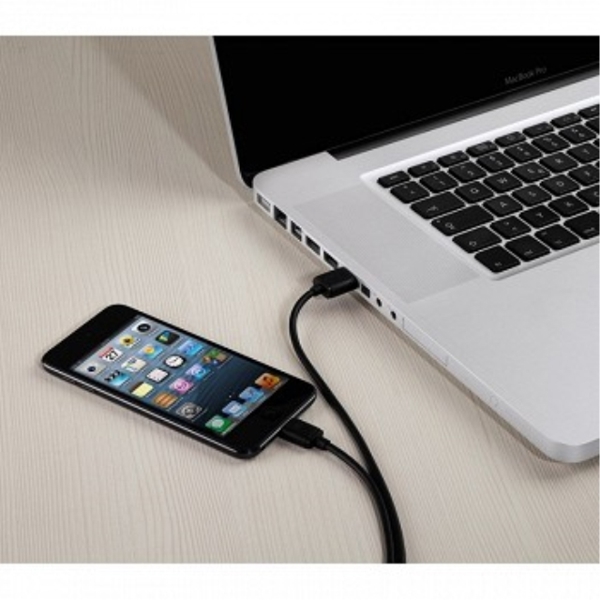 USB კაბელი HAMA USB SYNC CABLE FOR APPLE IPOD TOUCH 5G/APPLE IPHONE 5 (80836)