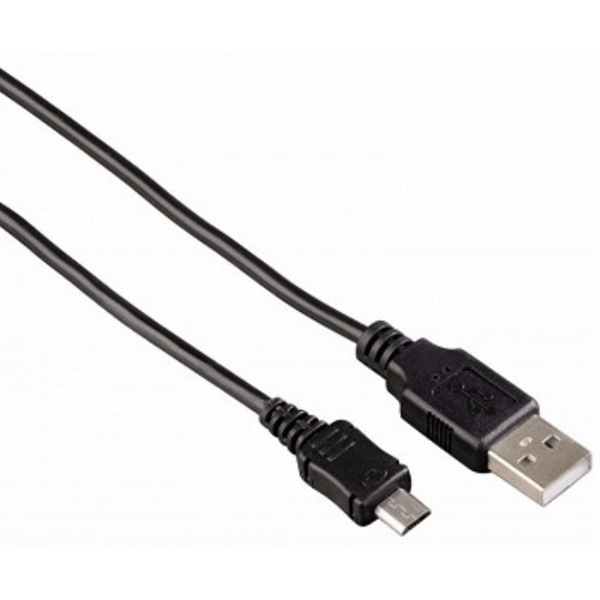 USB კაბელი HAMA USB DATA CABLE FOR MICRO USB DEVICES (108188) 