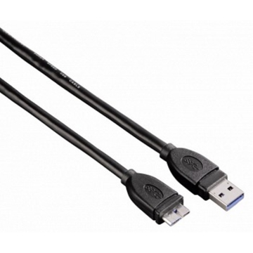 USB კაბელი HAMA MICRO USB 3.0 CABLE, FOR SAMSUNG (124420)