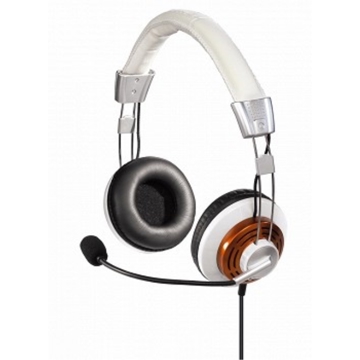 ყურსასმენი HAMA HS-320 PC HEADSET WHITE (53991)