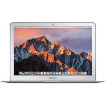 ნოუთბუქი MACBOOK AIR 13"  I5-5350U 2.7GHZ , 8GB ,128GB SSD.A1466  INTEL HD GRAPHICS 6000 SILVER