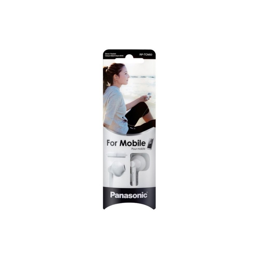 ყურსასმენი  Panasonic RP-TCM50E-W White