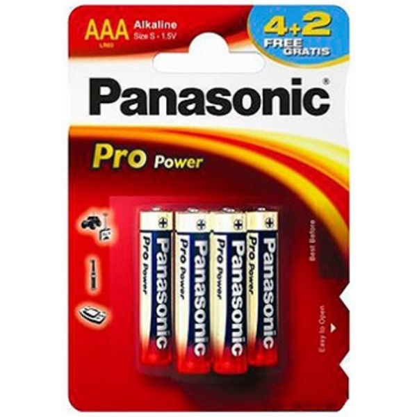 ელემენტი PANASONIC PRO POWER (LR03XEG/6B2F) 