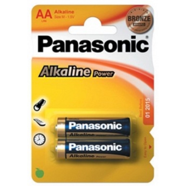 ელემენტი PANASONIC ALKALINE POWER (LR6APB/2BP)