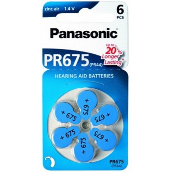 ელემენტი PANASONIC PR-675/6LB