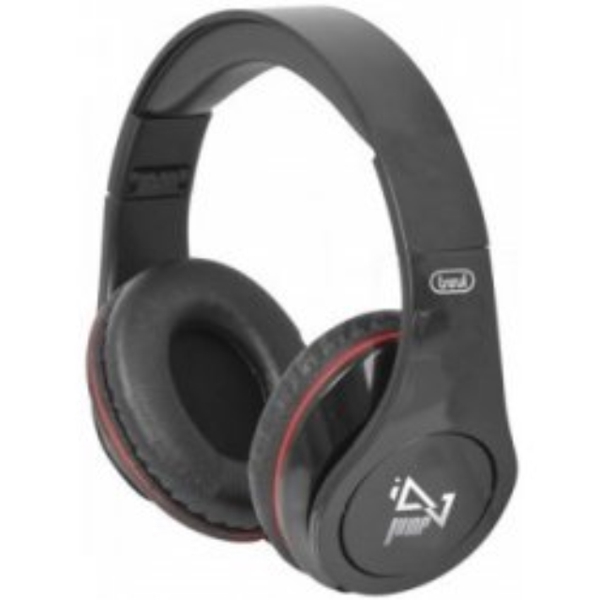 ყურსასმენი TREVI  STEREO  HEADPHONES + MIICROPHONE DJ 677 M BLACK (0067700)