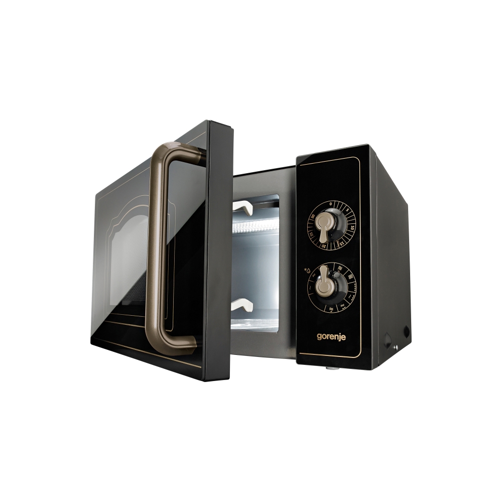 მიკროტალღური ღუმელი GORENJE MO4250CLB, 700W, 20L, Microwave Oven, Black