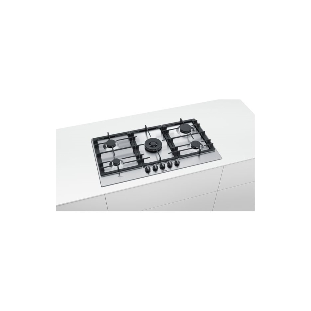 ჩასაშენებელი ქურის ზედაპირი BOSCH PCR9A5B90M, Silver