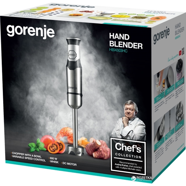 ხელის ბლენდერი  GORENJE   HBX603HC