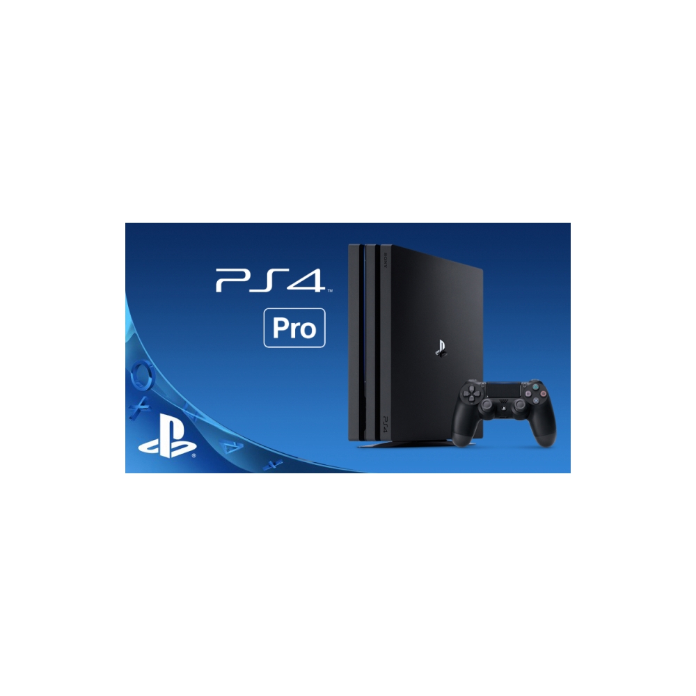 PLAYSTATION 4 CONSOLE PRO 1TB WITH FIFA 18 (BLACK)\PS4