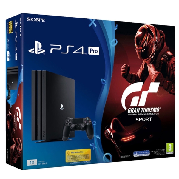 PLAYSTATION 4 CONSOLE PRO 1TB WITH FIFA 18 (BLACK)\PS4