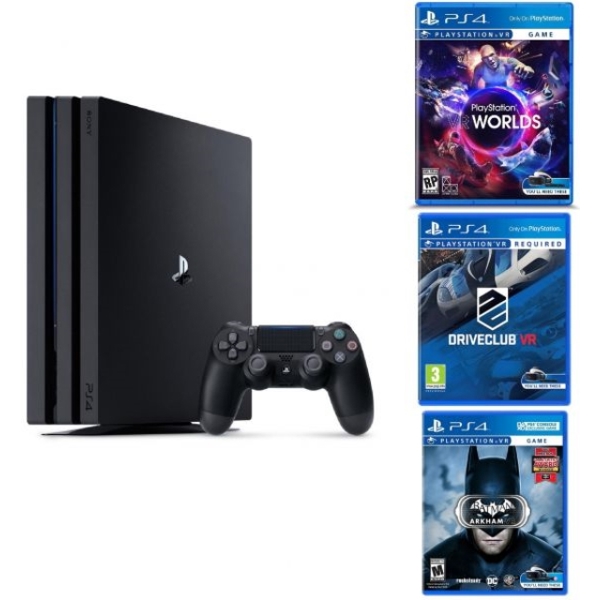 PLAYSTATION 4 CONSOLE PRO 1TB WITH FIFA 18 (BLACK)\PS4