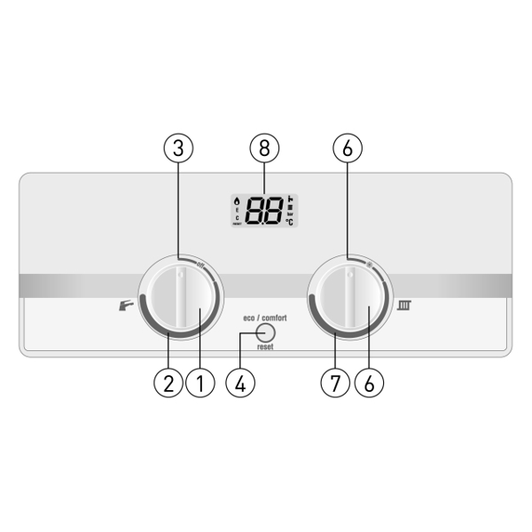 ცენტრალური გათბობის ქვაბი   NEPTO HKT 224kw Bi-thermal FF  ს DEMRAD