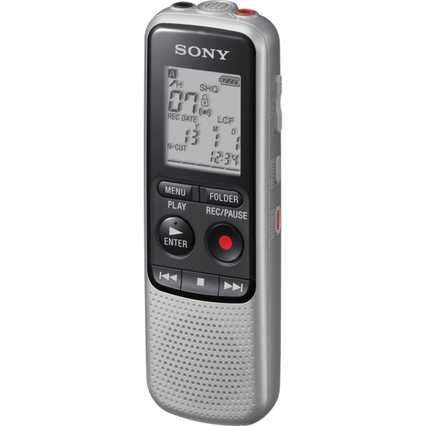 DIGITAL  SONY ICD-BX140 4GB DIGITAL VOICE RECORDER - SILVER