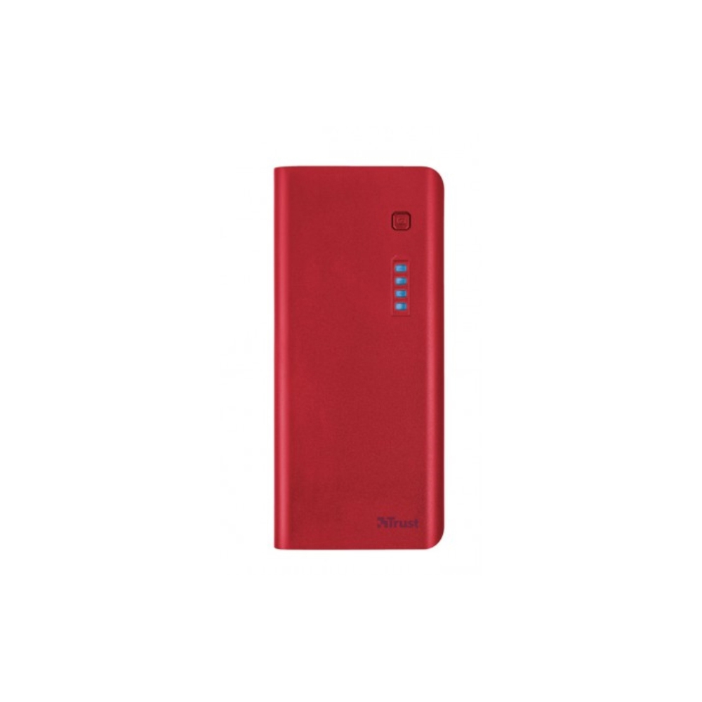 პორტატული დამტენები TRUST PRIMO POWERBANK 10000   RED
