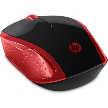 მაუსი HP 200 Wireless Mouse red - 2HU82AA