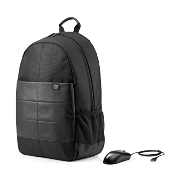 ნოუთბუქის ჩანთა HP 39.62 cm(15.6") Classic Backpack and Mouse (1FK04AA)