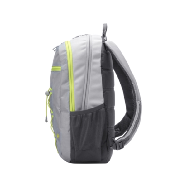 ნოუთბუქის ჩანთა HP 39.62 cm (15.6") Active Backpack (Grey/Neon Yellow) (1LU23AA)