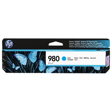 HP 980 Cyan Original Ink Cartridge (D8J07A)