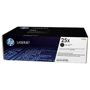 HP 25X High Yield Black Original LaserJet Toner Cartridge (CF325X)