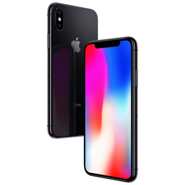 მობილური ტელეფონი APPLE IPHONE X 64GB SPACE GREY (A1901)