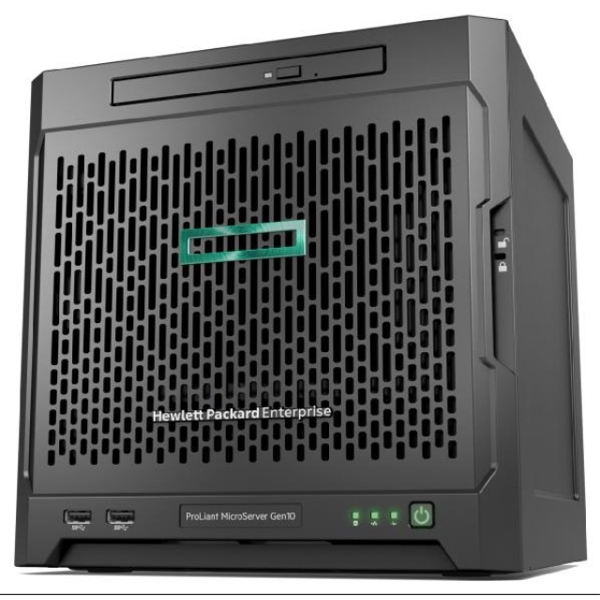 მინი სერვერი HPE ProLiant MicroServer Gen10 X3216 / 1x8GB-U / up to 4LFF Non Hot Plug / 1x200W Power Supply