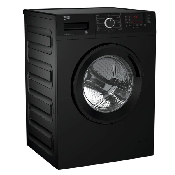 სარეცხი მანქანა Beko WTE7512B0B Nova, 7Kg, A+++, 1000Rpm, Washing Machine, Black