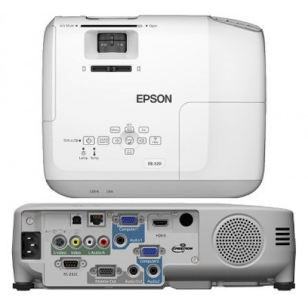 პროექტორი Epson EB-X27 XGA 1024 x 768 3LCD Projector 2,700 Lumen Contrast 10,000 Wireless LAN IEEE 802.11b/g/n (optional) V11H692040