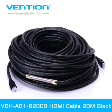 HDMI კაბელი VENTION VDH-A01-B2000 HDMI Cable 20M Black