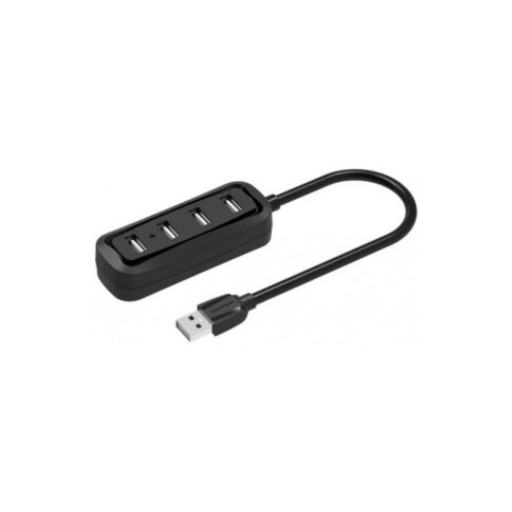 USB ჰაბი vention USB2.0 4-Port HUB VAS-J43-B015
