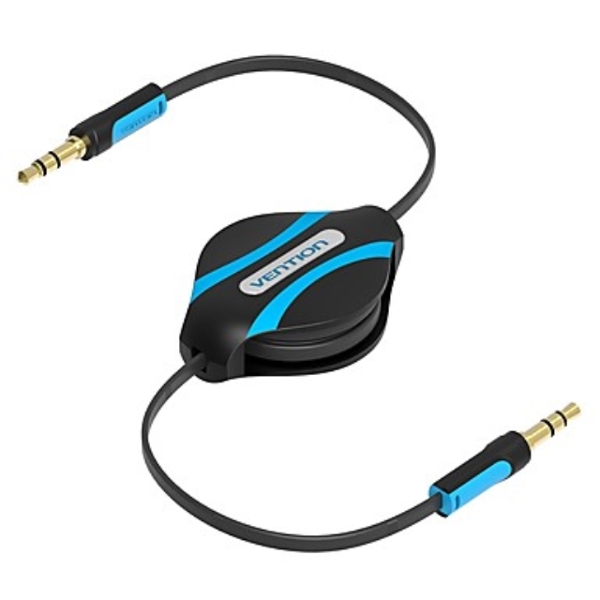 AUX კაბელი Vention BEABF New 3.5mm Male to Male Auxiliary Stereo Jack Audio Cable