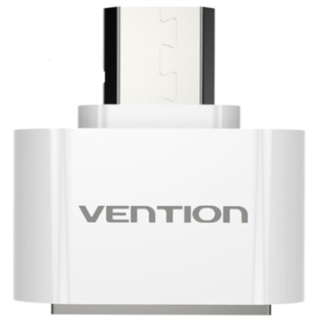 ადაპტერი Vention VAS-A07-W000  OTG adapetr micro USB male - USB-A female