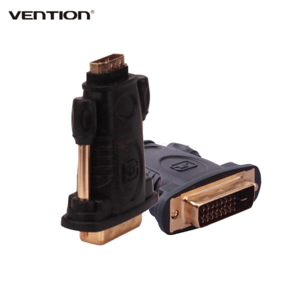 გადამყვანი Vention DV380HD DVI Male to HDMI Female Adapter Black