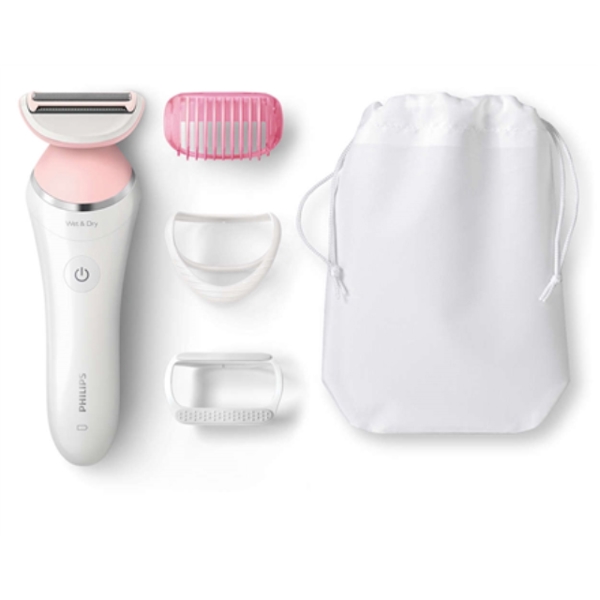 Philips SatinShave BRL140/00  Charging time 8 h, Lithium-ion, Number of shaver heads/blades 1, White/ pink