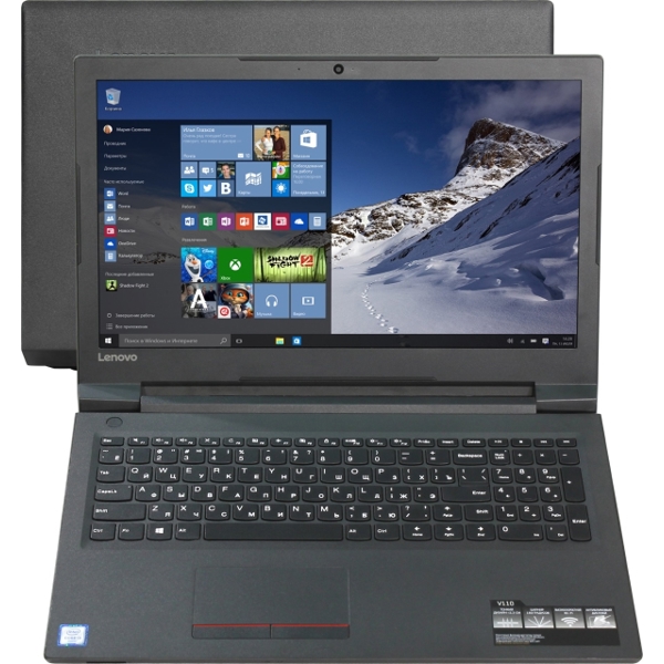 ნოუთბუქი IDEAPAD V110-15ISK   15.6" , I3 6006U,4GB, 500GB, HD GRAPHICS 520, NO ODD, BLACK