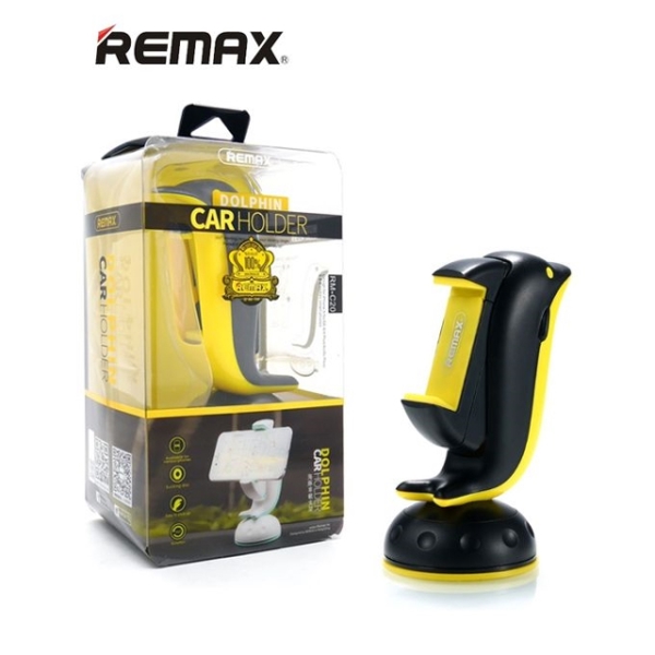 მობილურის დამჭერი Remax RM-C20, BLACK/YELLOW   