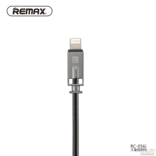  კაბელი REMAX Royalty Cable for iPhone 5/6/7/SE RC-056i black