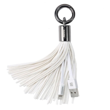 Remax Tassels Ring Cable for Micro RC-053m   white 