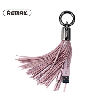 USB კაბელი Remax RC-053i, USB to Lighting, 0.2m, pink