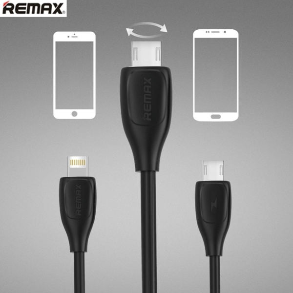 REMAX Lesu 2m 2in1  Cable RC-050t  black