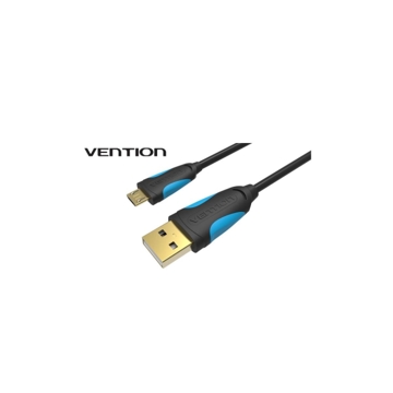 სადენი VENTION VAS-A04-B100-N USB 2.0 A male to micro B male Data Transfer Cable 1 M