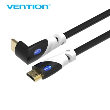 HDMI კაბელი VENTION H330HDA-B200 Right Angle HDMI Cable 