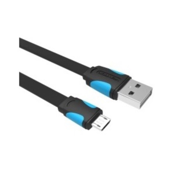 USB კაბელი VENTION USB 2.0 A male to micro B male Data Transfer Cable VAS-A04-B150-N