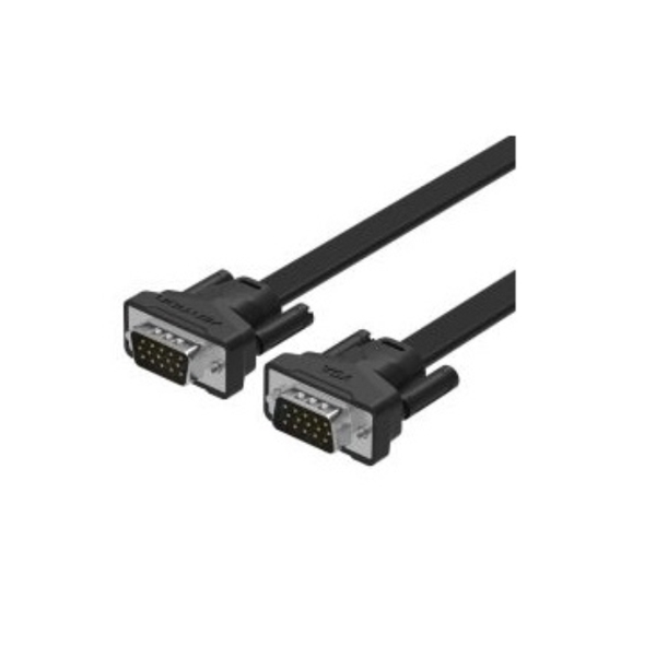 სადენი Vention VAG-B04-B100 VGA(3+6) Male to Male Cable 1M Black