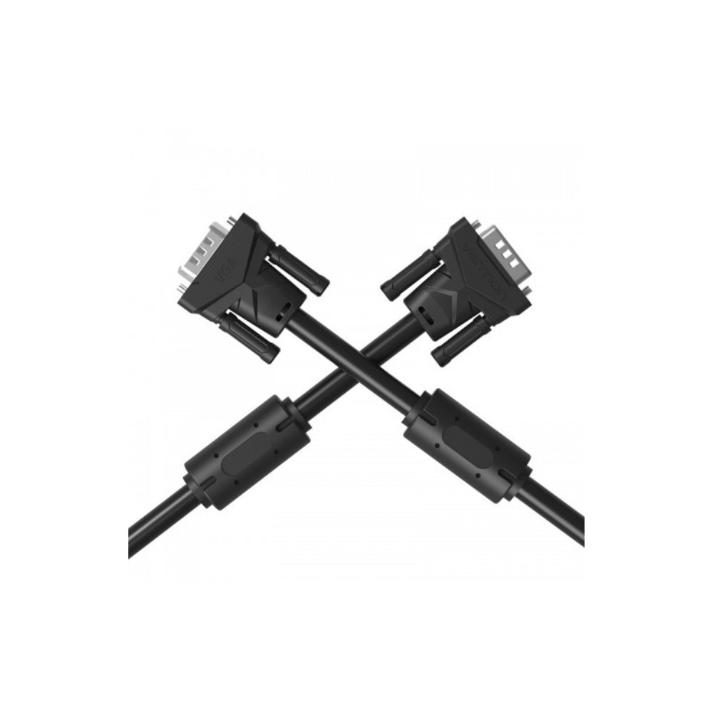 Vention VAG-B04-B800VGA(3+6) Male to Male Cable 8M Black