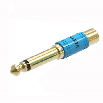 Vention VAB-S01-L 6.5mm Male to 3.5mm Female Audio Adapter Blue