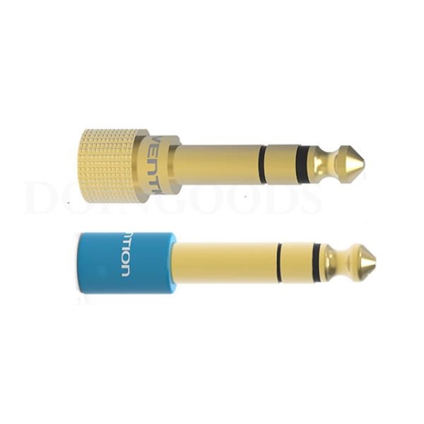 გადამყვანი Vention VAB-S01-L 6.5mm Male to 3.5mm Female Audio Adapter Blue