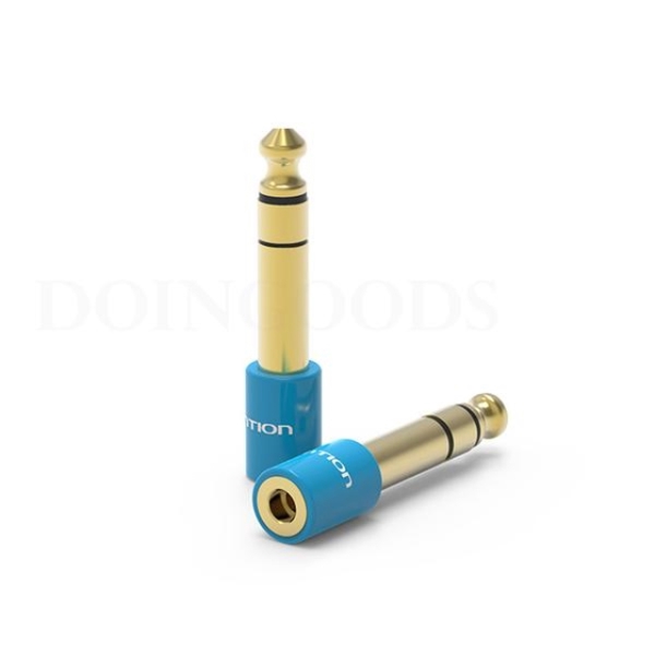 გადამყვანი Vention VAB-S01-L 6.5mm Male to 3.5mm Female Audio Adapter Blue