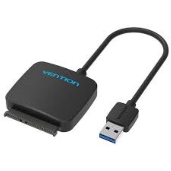 ადაპტერი Vention CEBBD USB3.0 to SATA Converter Cable 0.5m Black